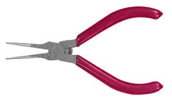 Excel Hobby 55560 All Scale Spring Loaded Soft Grip Pliers -- 5-1/2" Needle Nose, Carded