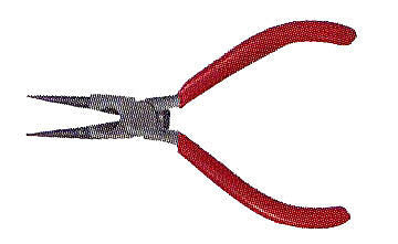 Excel Hobby 55592 All Scale Spring Loaded Soft Grip Pliers -- 5-3/16" 13.2cm - Round Nose (Carded)