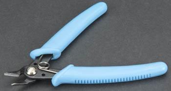 Excel Hobby 55594 All Scale Spring Loaded Soft Grip Pliers -- Sprue Cutter (blue), Carded