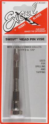 Excel Hobby 55661 All Scale Swivel-Head Pin Vise -- Carded