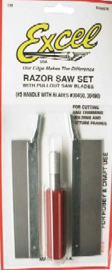 Excel Hobby 55670 Razor Saw Set w/2 Blades