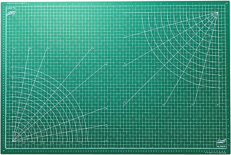 Excel Hobby 60009 All Scale Self-Healing Cutting Mats - Green -- 24 x 36" 61 x 91.4cm