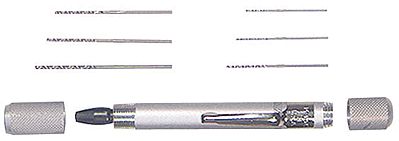 Excel Hobby 70005 All Scale Deluxe Pin Vise w/6 Assorted Drills -- Carded