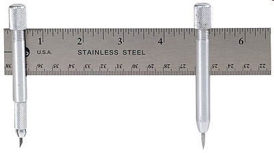 Excel Hobby 70036 All Scale Yardstick Compass/Radius Tool -- Includes Lead & Pin Post (Attaches to Standard Yardstick, Available Separate