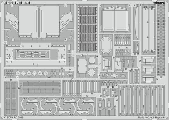 Eduard 36410 1/35 Armor- Su85 for TAM(D)