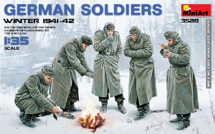 Miniart Models 35218 1/35 German Soldiers Winter 1941-42 (5)