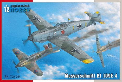 Special Hobby 72439 1/72 Messerschmitt Bf109E4 Fighter