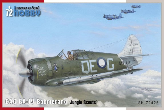 Special Hobby 72426 1/72 CAC CA19 Boomerang Jungle Scouts Aircraft