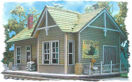 Bar Mills 911 Ho Whistlestop Junction Kit