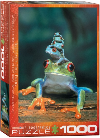Eurographics 66304 Red-Eyed Tree Frogs Puzzle (1000pc)