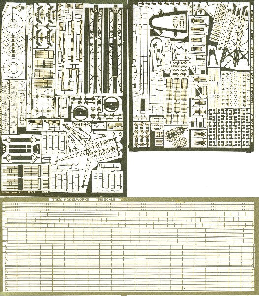 Toms Model Works 3566 1/350 USS Massachusetts/ Alabama Battleship Detail Set
