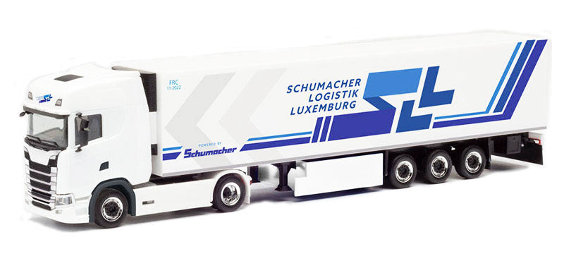 Herpa 312189 1/87 Scale Schumacher Logistik Luxemburg - Scania Cs 20 Hd