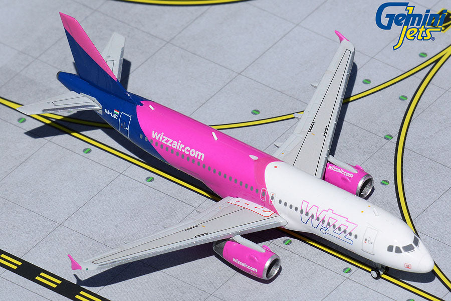 Gemini Jets 1/400 GJ1978 Gemini Wizz Air A320 1/400 Reg#Ha-Lwc (**)
