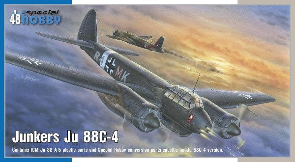Special Hobby 48177 1/48 Junkers Ju88C4 Intruder Aircraft (D)