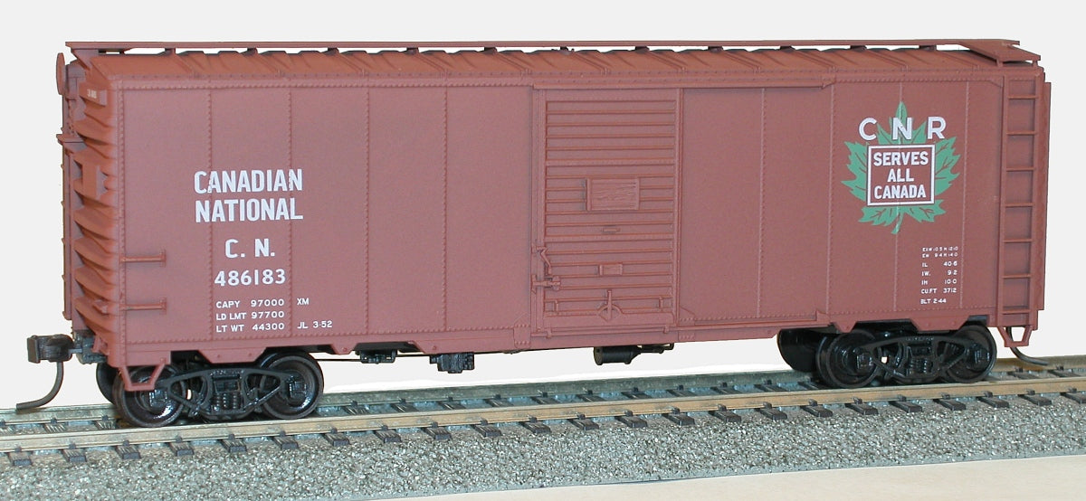 Accurail 35089 Ho 40' Aar Steel Boxcar Cn
