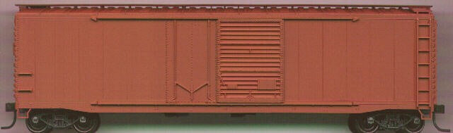 Accurail 5300 Ho 50' Aar Cd Boxcar Undec