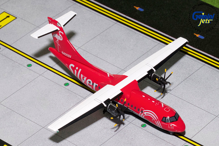 Gemini Jets 1/200 G2SIL762 Gemini200 Silver Atr-42-600 1/200 Reg#N400Sv