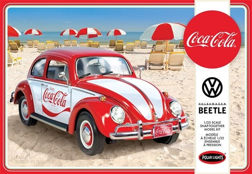 Polar Lights 960 1/25 Coca Cola VW Beetle Car (Snap)