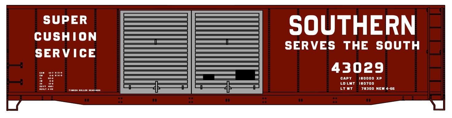Accurail 5242 Ho Dd 50'Steel Boxcar South