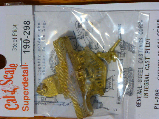 Cal Scale 298 Ho Pilot Steel W/Coupler