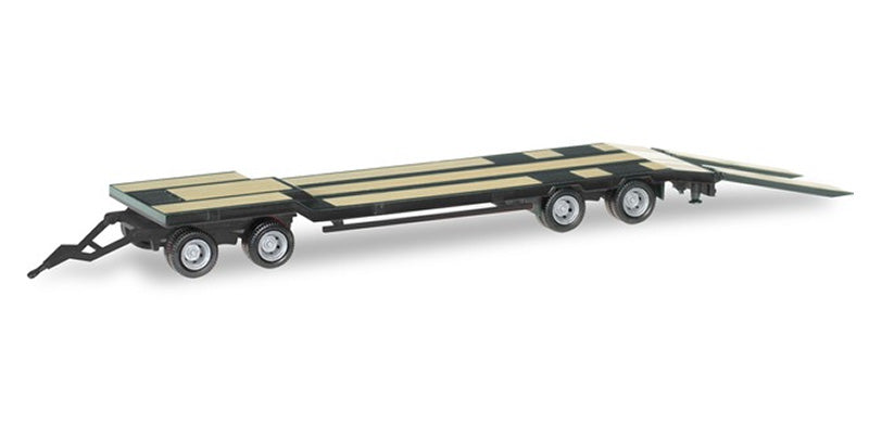 Herpa 076142BK 1/87 Scale Goldhofer Tu 4 Equipment Trailer