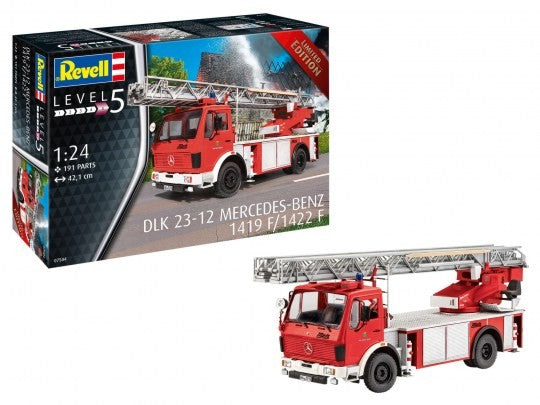 Revell 7504 1/24 Mercedes Benz DLK 23-12 1419F/1422F Fire Truck (Ltd Edition)
