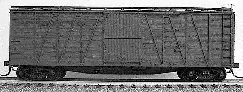 Accurail 4100 Ho 40' Ob Boxcar Undec