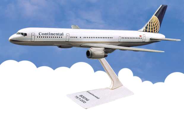 Flight Miniatures LP1846 B757-200 Continental 1/200