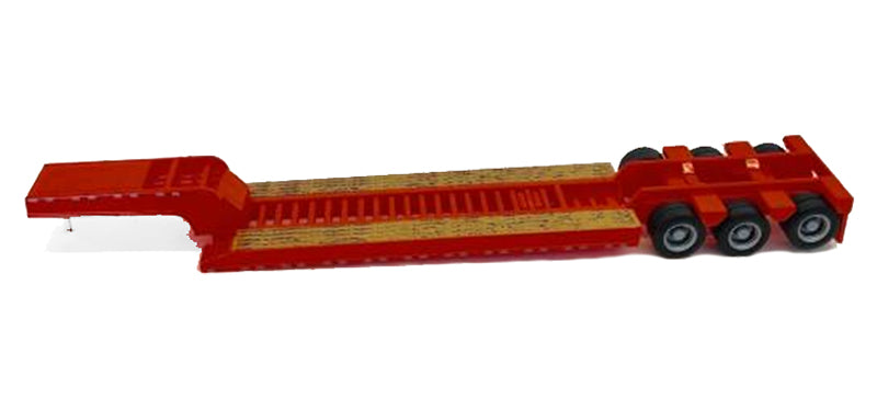 Promotex 005489OR 1/87 Scale 3-Axle Lowboy Trailer