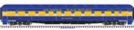 Atlas 20005090 HO Scale Pullman 6-3 Sleeper - Ready to Run -- Undecorated