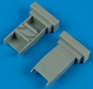 Quickboost 72167 1/72 Spitfire Mk XIV Wing Radiators for FJM (D)
