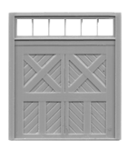 Tichy Trains 8038 HO Baggage Door 8' x 8' w/Transom (3)