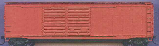 Accurail 5200 Ho 50' Riveted Boxcar Undec