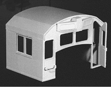 Hi-Tech Details 5000 HO Diesel GE Pre '72 Thinwall 2-Window Version Cab Kit (D)