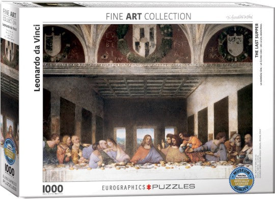 Eurographics 61320 The Last Supper by DaVinci Puzzle (1000pc)