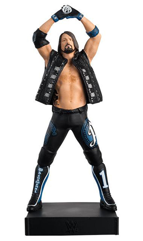 Eaglemoss WWEUK001 ! Wwe01 Aj Styles Wwe Championship Figurine Collection