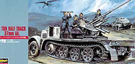 Hasegawa 31118 1/72 8-Ton 37mm AA Halftrack
