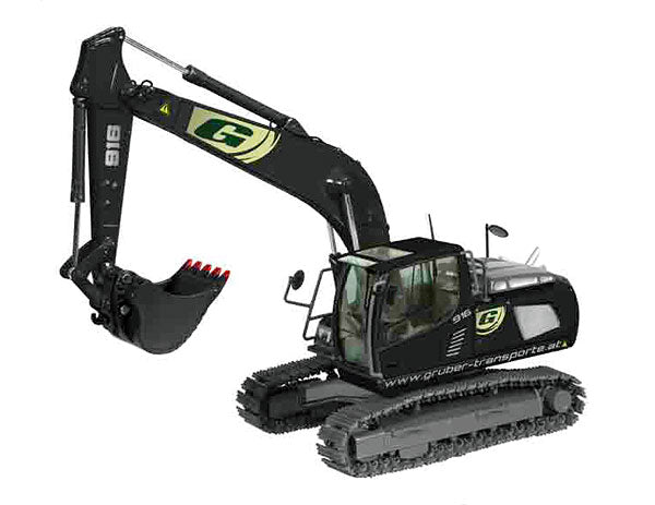 NZG 685-19 1/50 Scale Gruber Transporte - Liebherr R916 Advanced Tracked Excavator