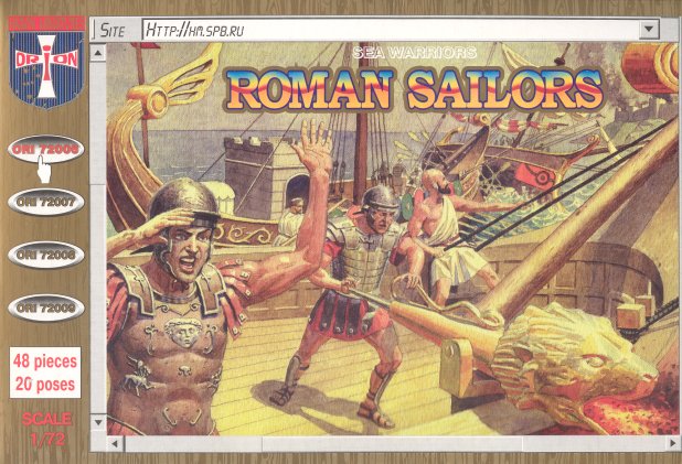 Orion Figures 72006 1/72 Roman Sailors (48)