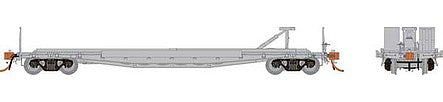 Rapido Trains 138099 HO Scale Class F30D 50' TOFC Flatcar - Late Style - Ready to Run -- Undecorated