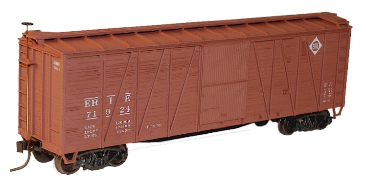 Accurail 4116 Ho 40'Ob Wood Boxcar Erie