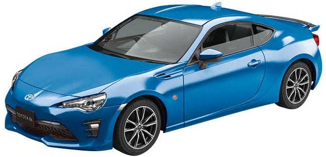 Aoshima 57544 1/32 Toyota 86 Sports Car (Snap Molded in Blue)