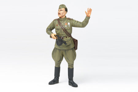 Tamiya 36314 1/16 WWII Russian Field Commander w/MG Gun