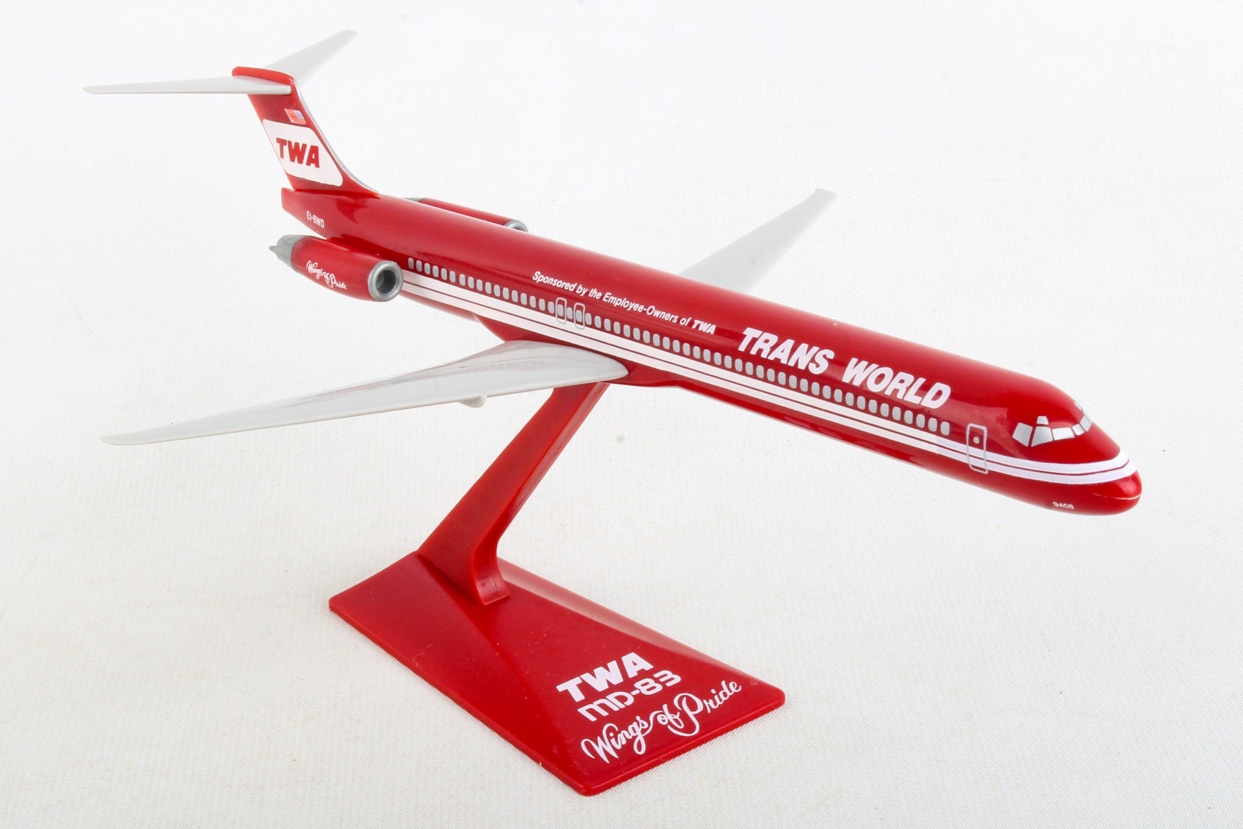 Flight Miniatures LP3010W Md-80 Twa Wings Of Pride 1/200