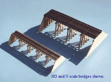 Blair Line 167 HO Wood Trestle Kit