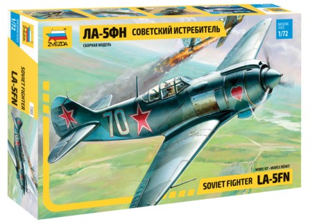 Zvezda 7203 1/72 WWII Soviet LA5 FN Fighter