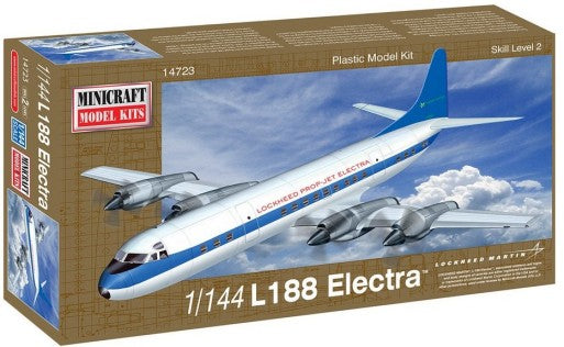 Minicraft 14723 1/144 L188 Electra US Turbo-Prop Airliner