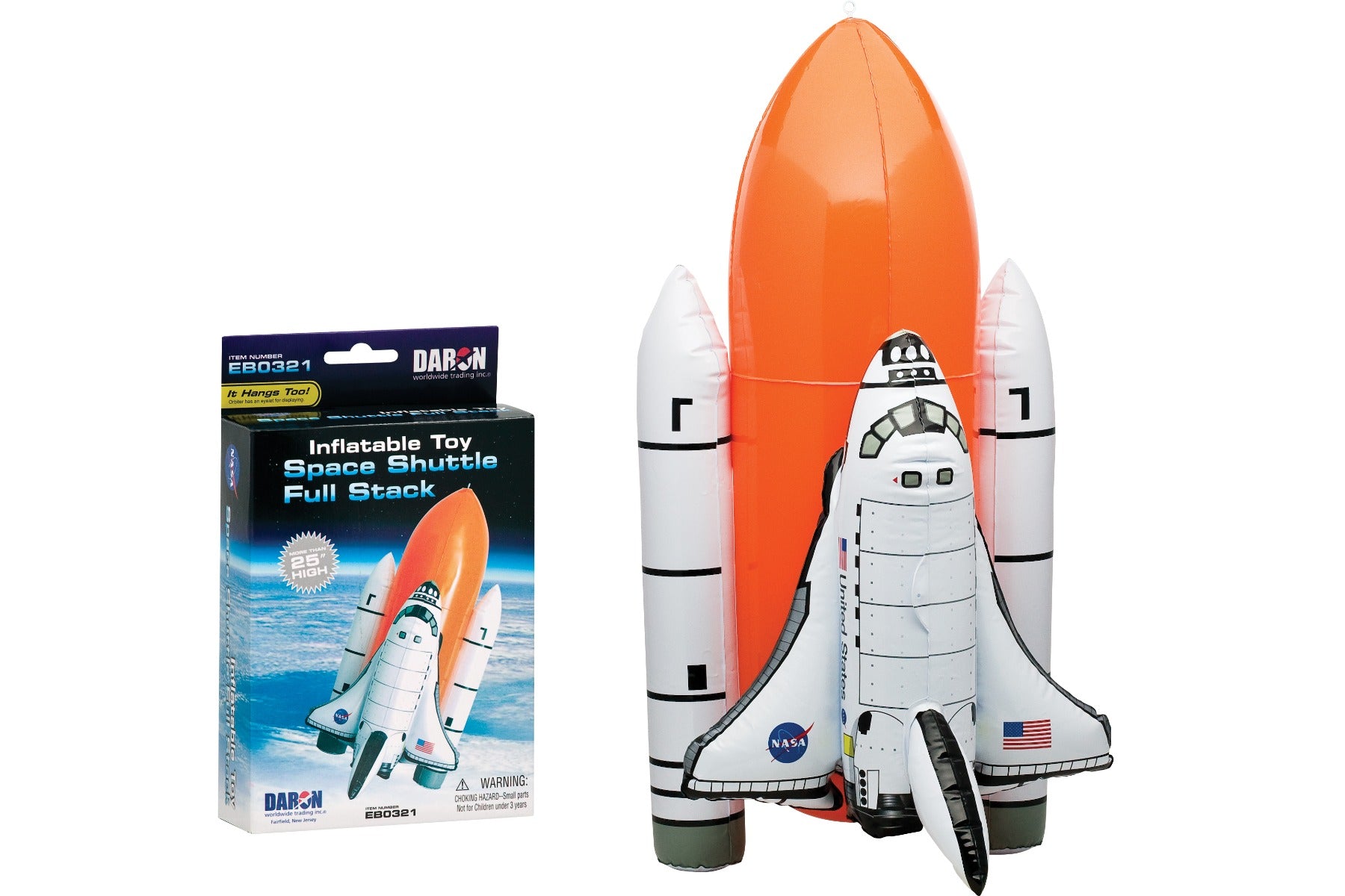 Daron Inflatibles EB0321 Space Shuttle Full Stack Inflatable (**)