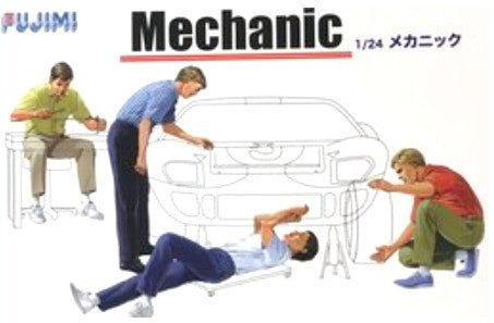 Fujimi 11490 1/24 Mechanic Figures (4)