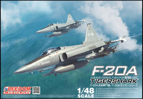 Freedom Model Kits 18002 1/48 F20A Tigershark USAF Fighter